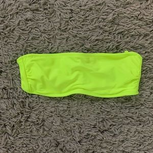 Xhilaration lime yellow/ green bikini